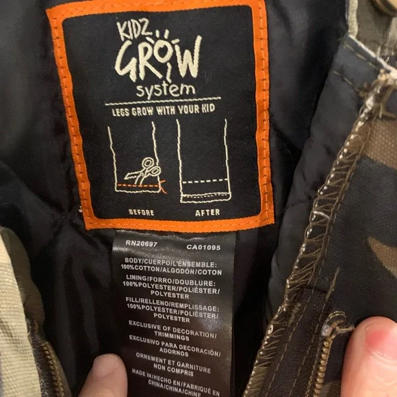 Walls Kidz Grow Camo Overalls - Picture 3 of 8